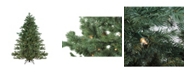 Northlight 7.5' Green Pre-lit Mountain Pine Artificial Christmas Tree - Clear Lights